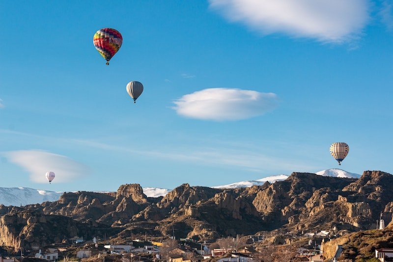 balloon ride in Granada